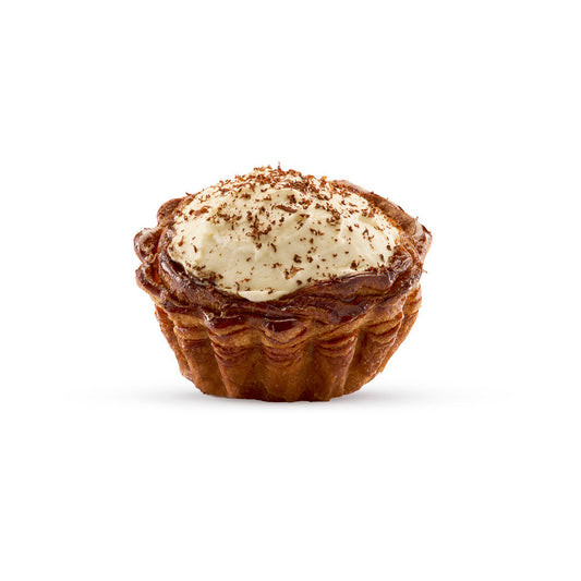 Chocolate Flan Danish