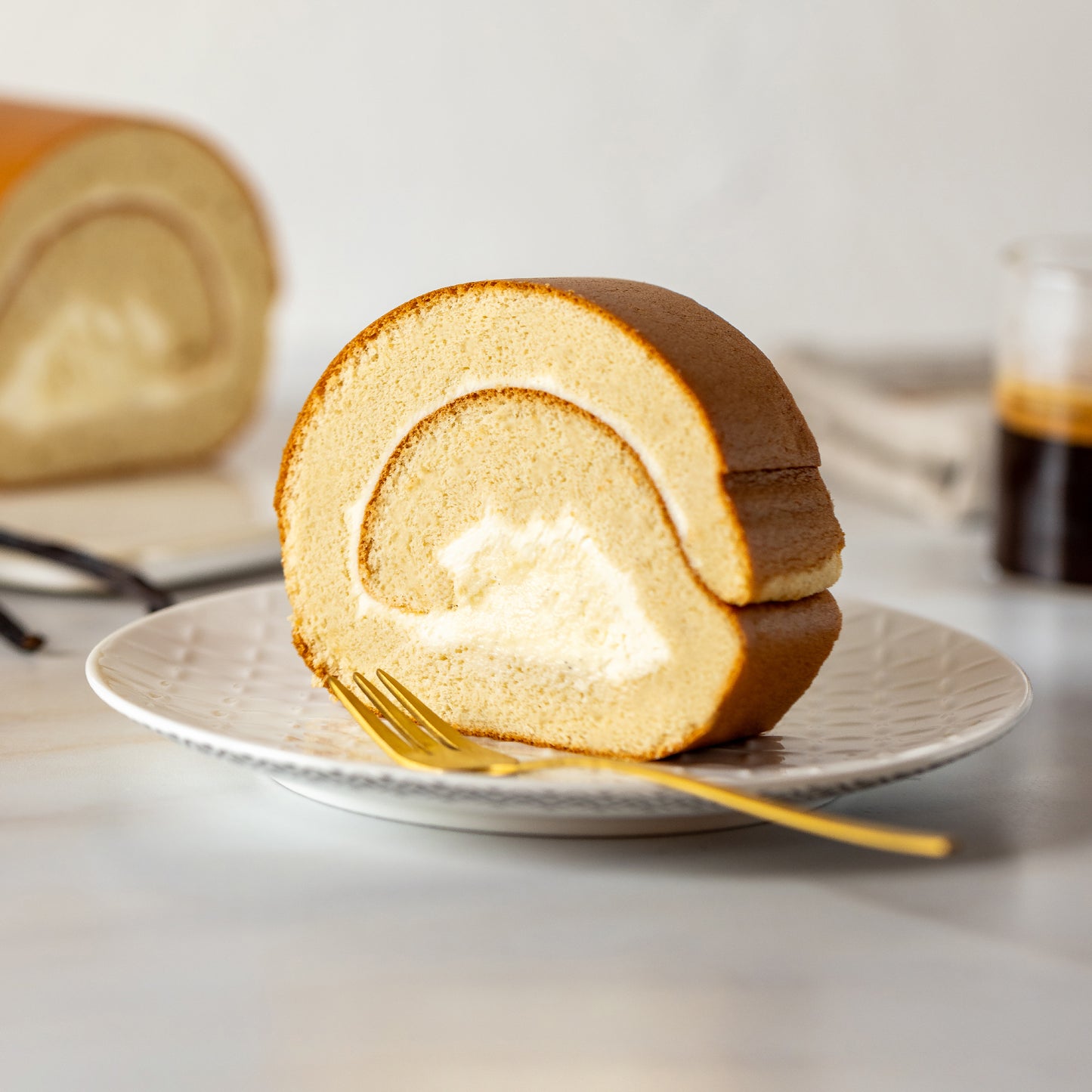 Vanilla Roll Cake